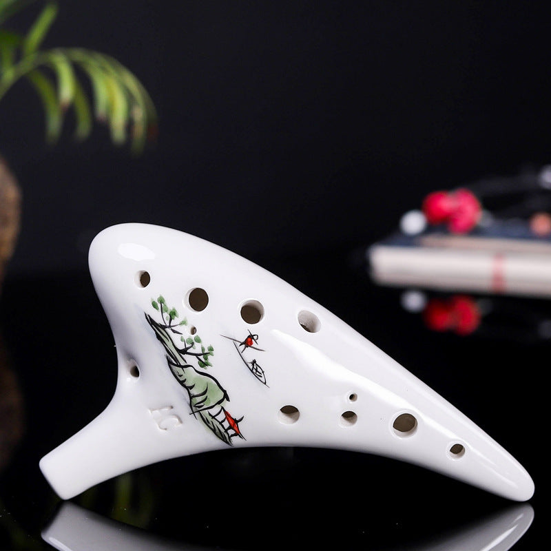 Twelve hole AC Ocarina musical instrument