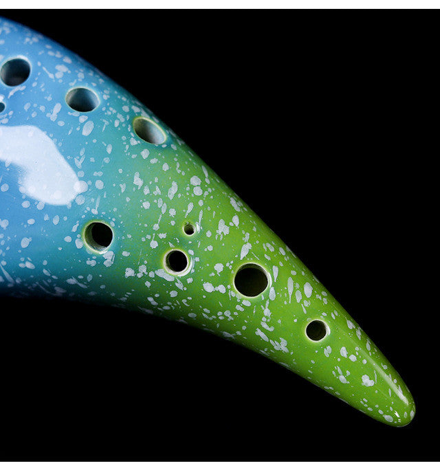 Twelve hole AC Ocarina musical instrument