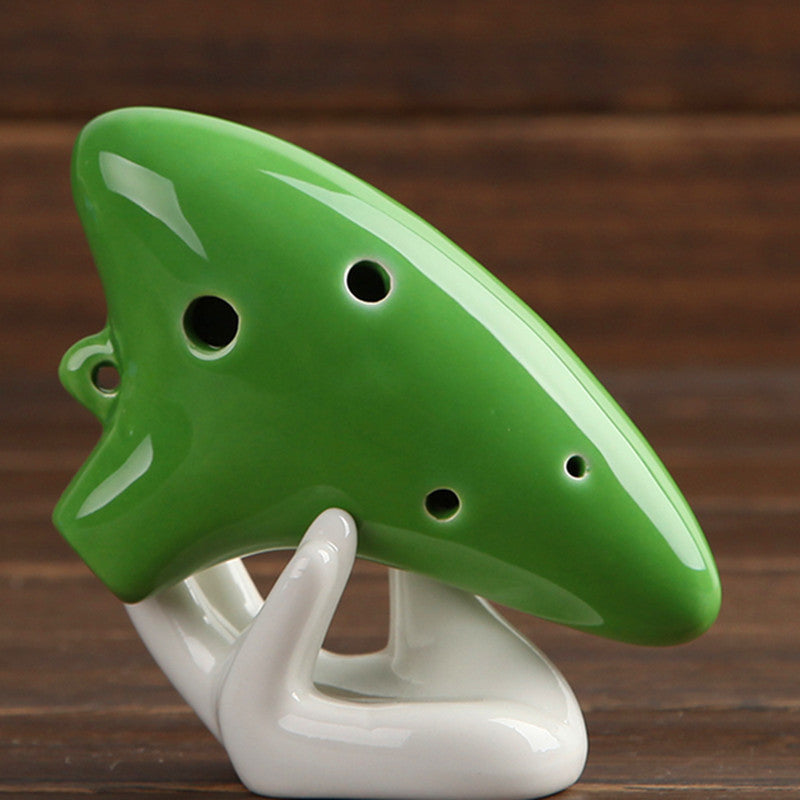 Aurora Droplet - 6 Hole Ocarina Alto C