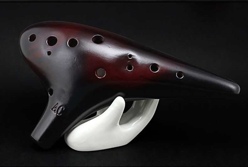 Smoked 12-hole AC Performance Ocarina