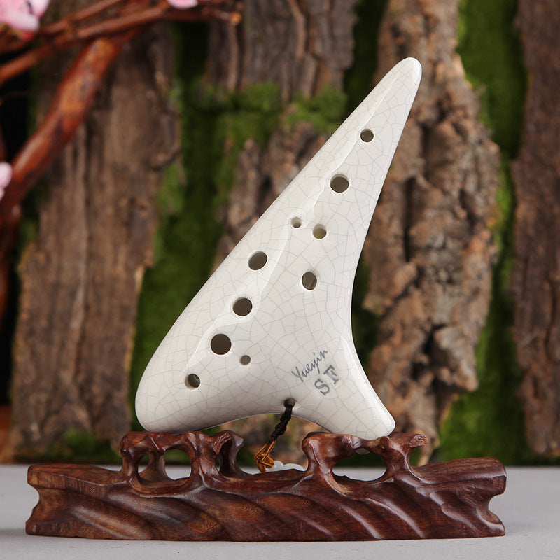 Ivory - 12 Hole Ocarina Soprano F