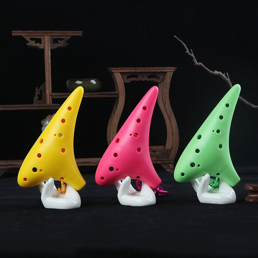 12-Hole Alto C Reinforced Plastic Ocarina