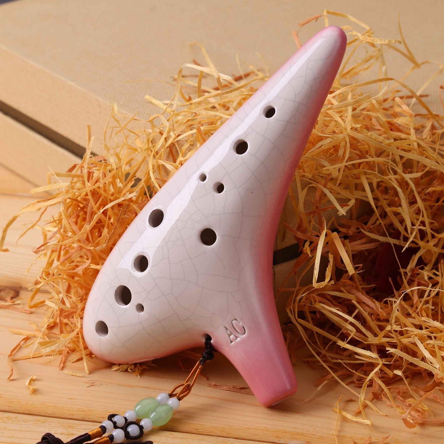 Smoked 12-hole AC Performance Ocarina