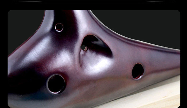 Smoked 12-hole AC Performance Ocarina