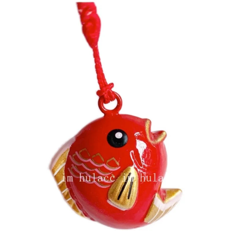 Lucky Koi Bell Pendant