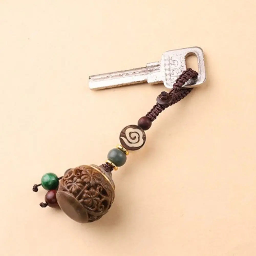 Sachet Key Chain Strap Mobile Phone Ring With Fragrant Pill Hand-woven Luminous Pendant Short Lanyard Personality Car Key Charms