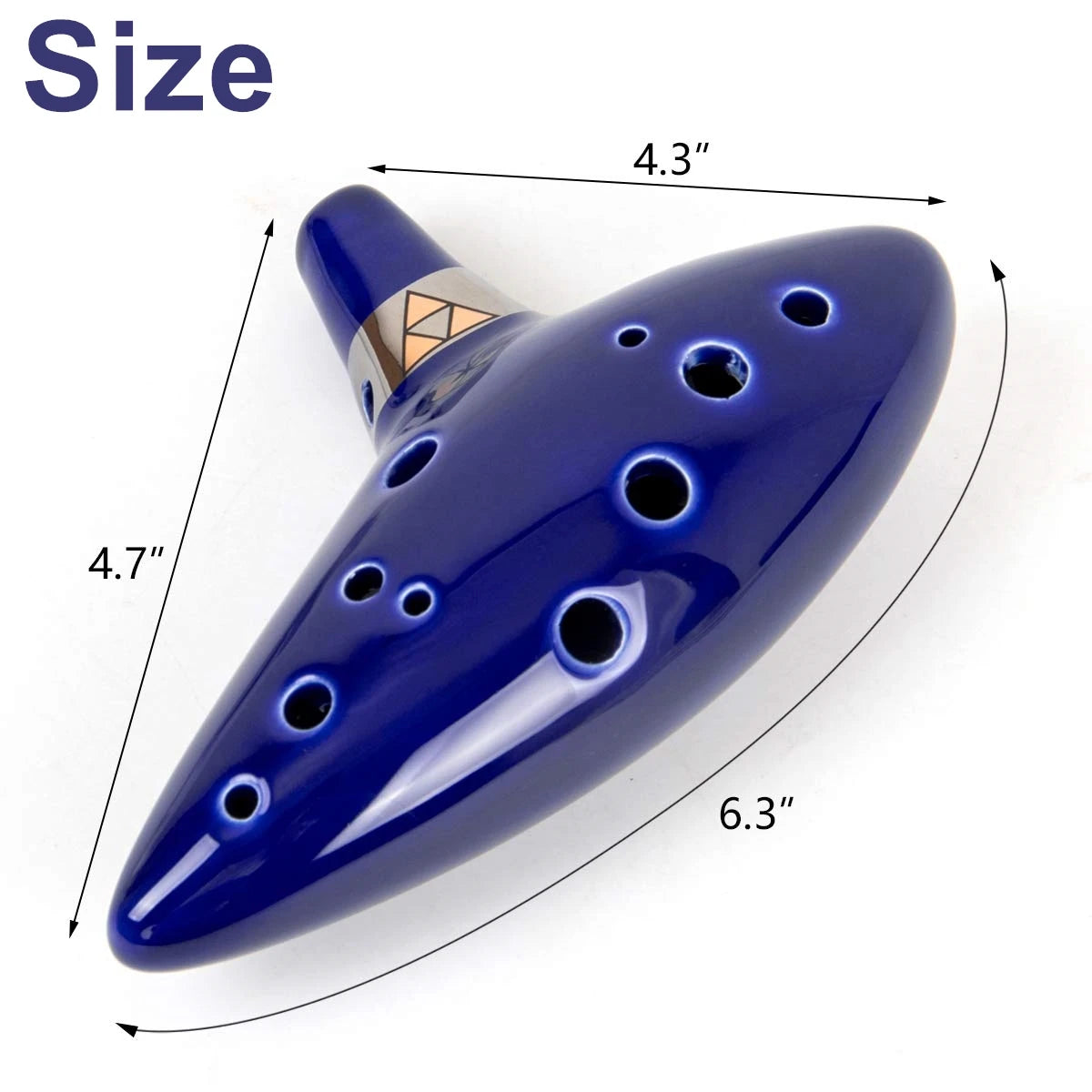 Legend Of Zelda - 12 Hole Ocarina Alto C