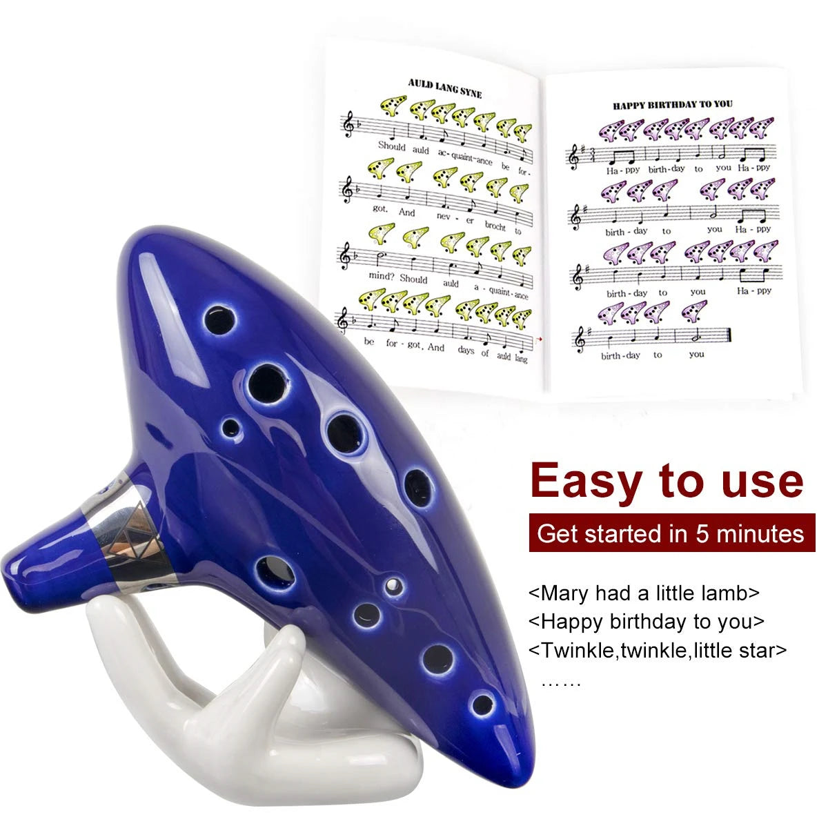 Legend Of Zelda - 12 Hole Ocarina Alto C